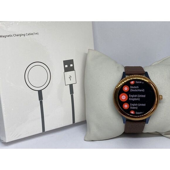 Fossil Gen 3 Authentic Genuine Smart Watch Custom Band FTW5002 DC769 - Picture 1 of 12